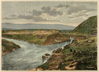 The Township of Cromwell, Otago N.Z. NEW ZEALAND