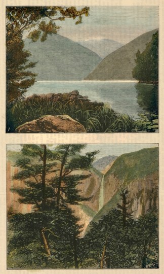 New Zealand Views. 1-Dusky Sound. 2-Devi… South Island