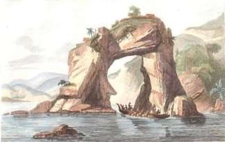 Pah fortifie sur l’arcade de Tegad… Maori