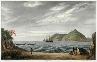 Ansicht der Astrolable-Bucht (Neu-Seelan… South Island