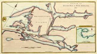 Reduced Fac-simile of a Chart Prepared b… NEW ZEALAND