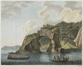 [A fortified town or village, called a h… Captain Cook