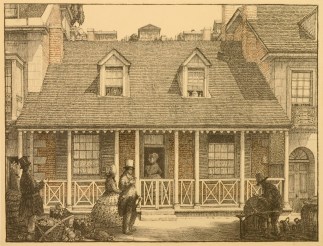 Cottage in Princess Street Sydney NSW Sydney