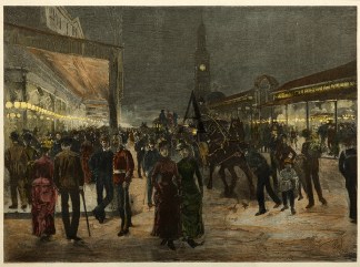 Saturday Night in George Street. Sydney