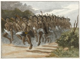 Maori War-Dance Maori