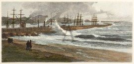 Breakwater at Timaru