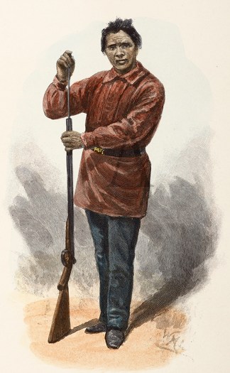 William Thompson,The Maori King-Maker. NEW ZEALAND