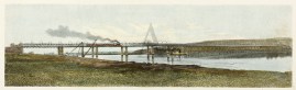 Railway Bridge Over the Murray.