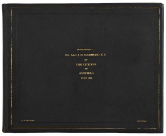 Illuminated Presentation & Photograp… RARE BOOKS