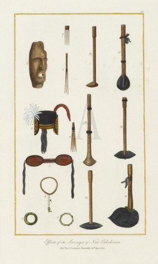 Effects of the Savages of New Caledonia. PACIFIC