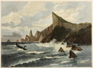 Off the Coast of Pitcairn Island. PACIFIC