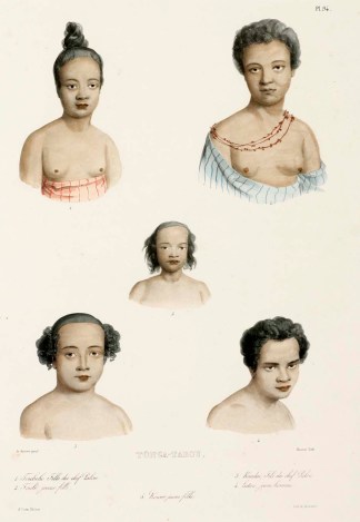 1. Touboho Fille du chef Palou. 2. Toule… PACIFIC