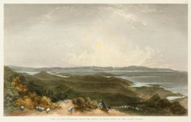 View of Port Nicholson from the Range of Hills West of the Ohiro Valley.