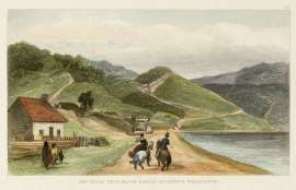 The Beach near Major Bakers Residence,Wellington.