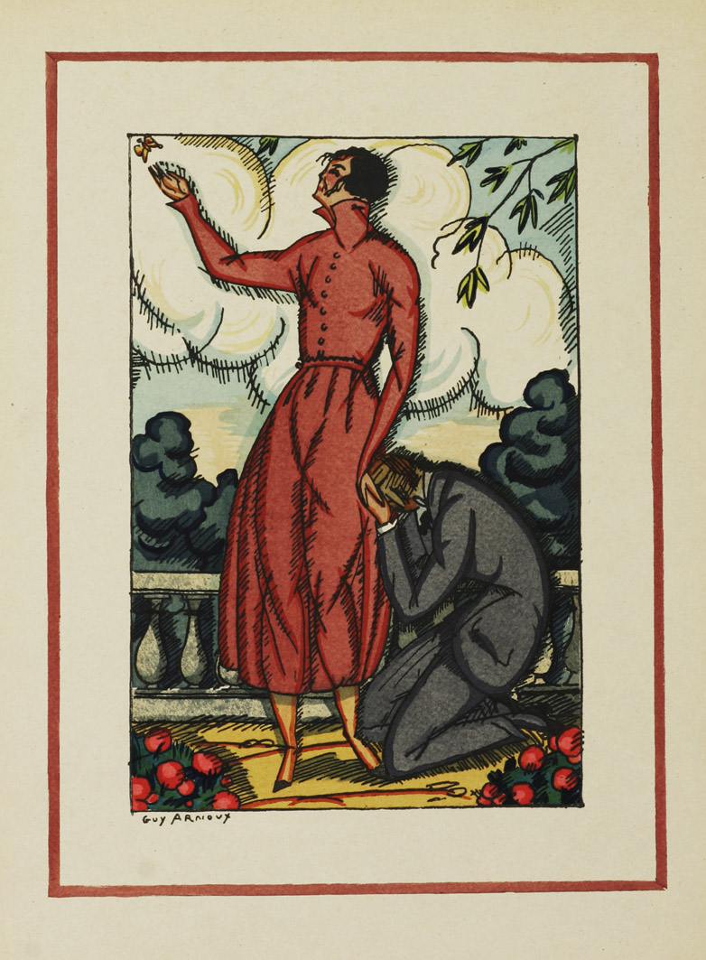 L'Iconstante - Antique Print from 1920