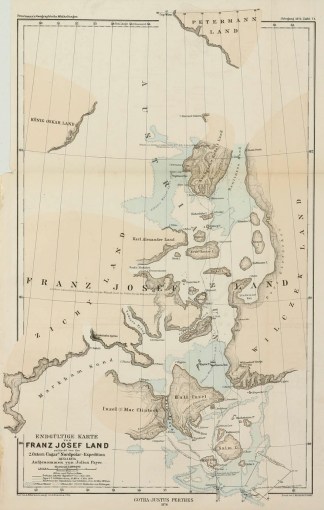 Endgültige Karte von Franz Josef Land en… MAPS & GLOBES