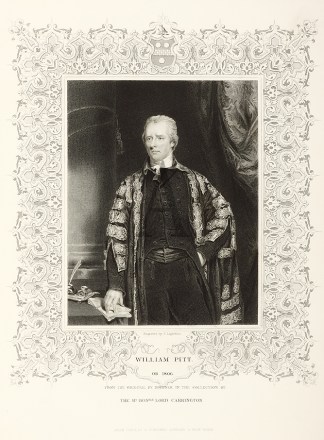William Pitt. OB. 1806 Australian