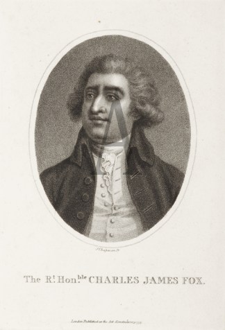 The Rt. Honble. Charles James Fox non-Australia Portraits