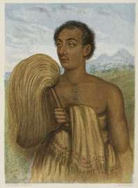 A Samoan Orator....