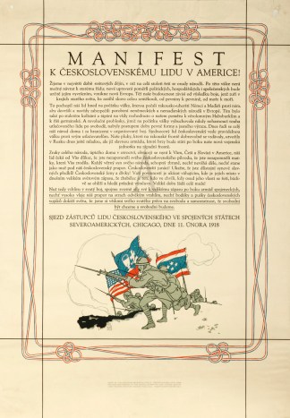 Manifest K Ceskoslovenskemu Lidu V Ameri… Advertising