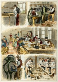 Victorian Industries: Mr. J.H. Wynnes Boot Factory, Fitzroy.