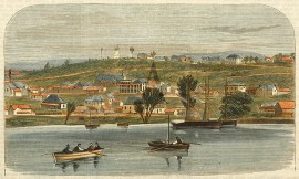 Portion of North Brisbane - Observatory in Distance.