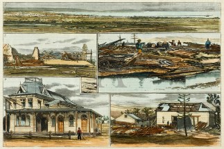 Disastrous Cyclone at Bowen, North Quees… Queensland