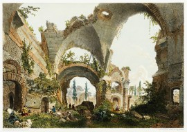 Avanzi della villa Adriana Presso di Tivoli Italy Avanzi della villa Adriana Presso di Tivoli