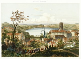 Nemi e suo lago Italy