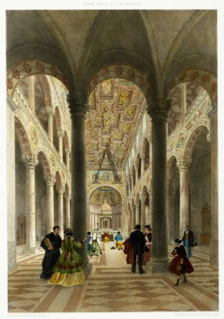 Interno della chiesa di Santa Agnese fuo… Italy