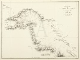 Sketch Map of Eastern Turkistan..