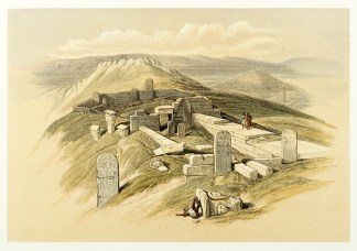 Ancient Egyptian Temple on Gebel Garabe David Roberts