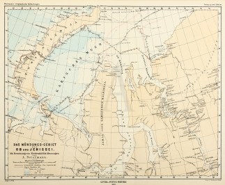 Das Mundungs-cebiet des Ob und Jenissei.… Russia