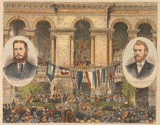 Reception of Messrs J and A Forrest at t… Adelaide