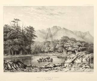 Fond de la riviere de Gennes Detroit de … South America Fond de la riviere de Gennes Detroit de … South America