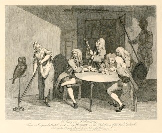 Debates on Palmistry, Hogarth