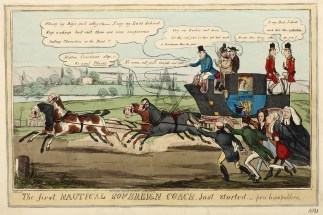 The first NAUTICAL SOVEREIGN COACH, Just… Satirical - English, French & Irish