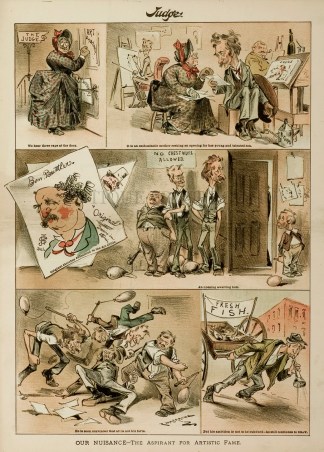 Our Nuisance-The Aspirant for Artistic F… Satirical - English, French & Irish