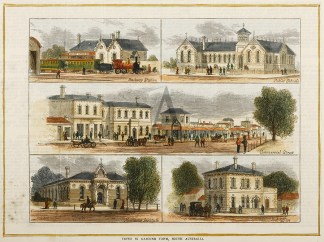 Views in Gambier Town, South Australia. Regional