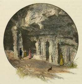 Interior of one of the Caves.