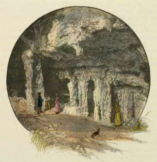 Interior of one of the Caves. Regional