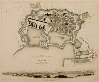 Toulon (ancient Telo Matius. Town Plans