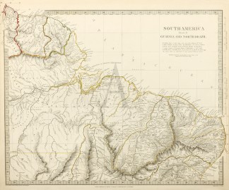 South America, Guayana and North Brazil South America