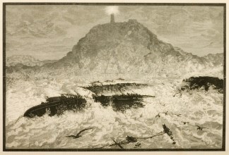 The Wreck of the Lyee Moon off Green Cap… SHIPS & YACHTS