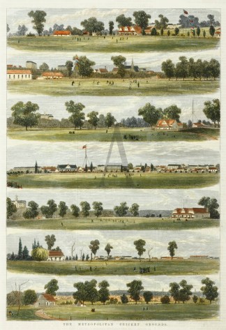 The Metropolitan Cricket Grounds. Cricket