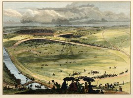 he Melbourne Cup Race: Bird’s Eye View of th… Equestrian