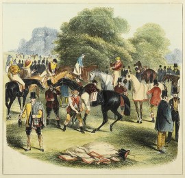 View of the Warren in 1841 (Running Rein's Year)