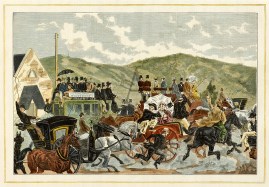 Returning from the New Year’s Day Tattersall… NSW - Sydney