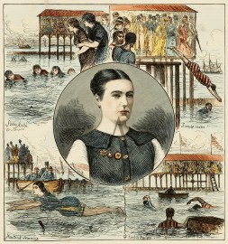 Swimming Matches at St. Kilda.