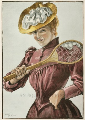 “Vantage I Win”. Tennis